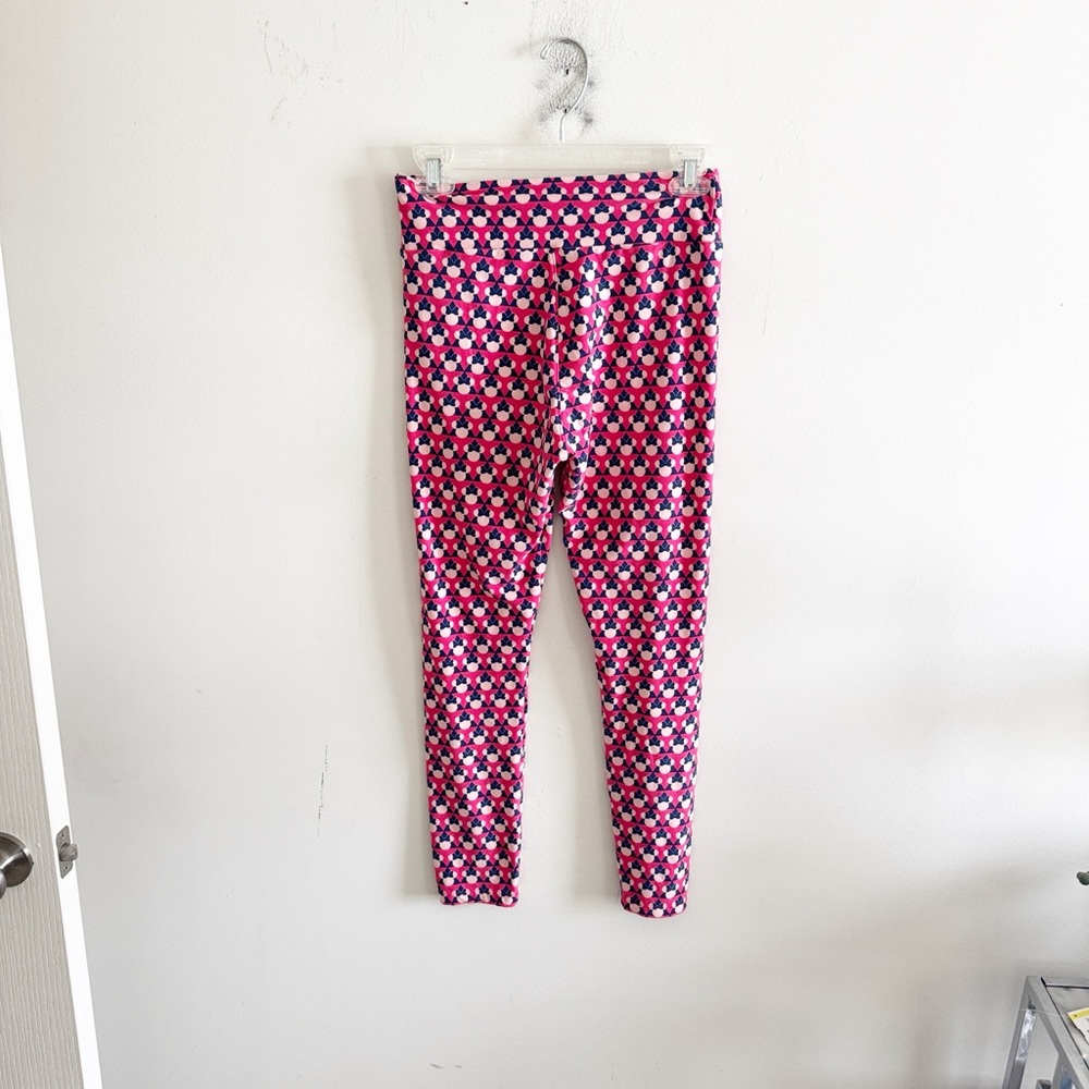 Minnie Mouse pink printed high waisted full length leggings - Picture 3 of 6